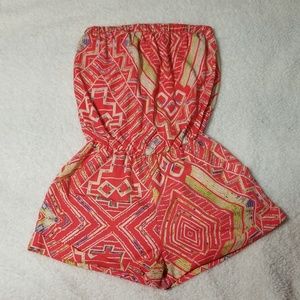 Caramela | Strapless Romper